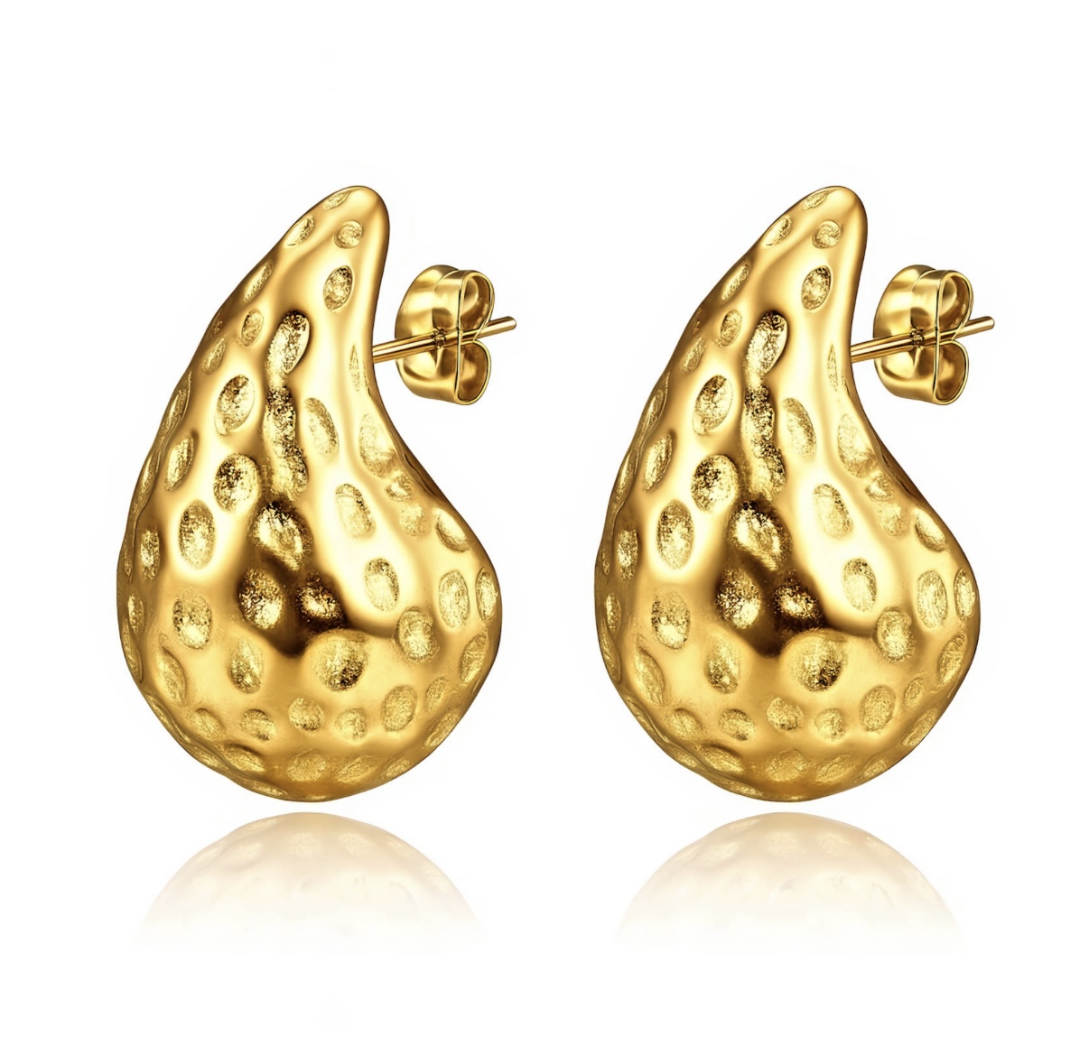 18k Gold Plated Anti Tarnish Earrings