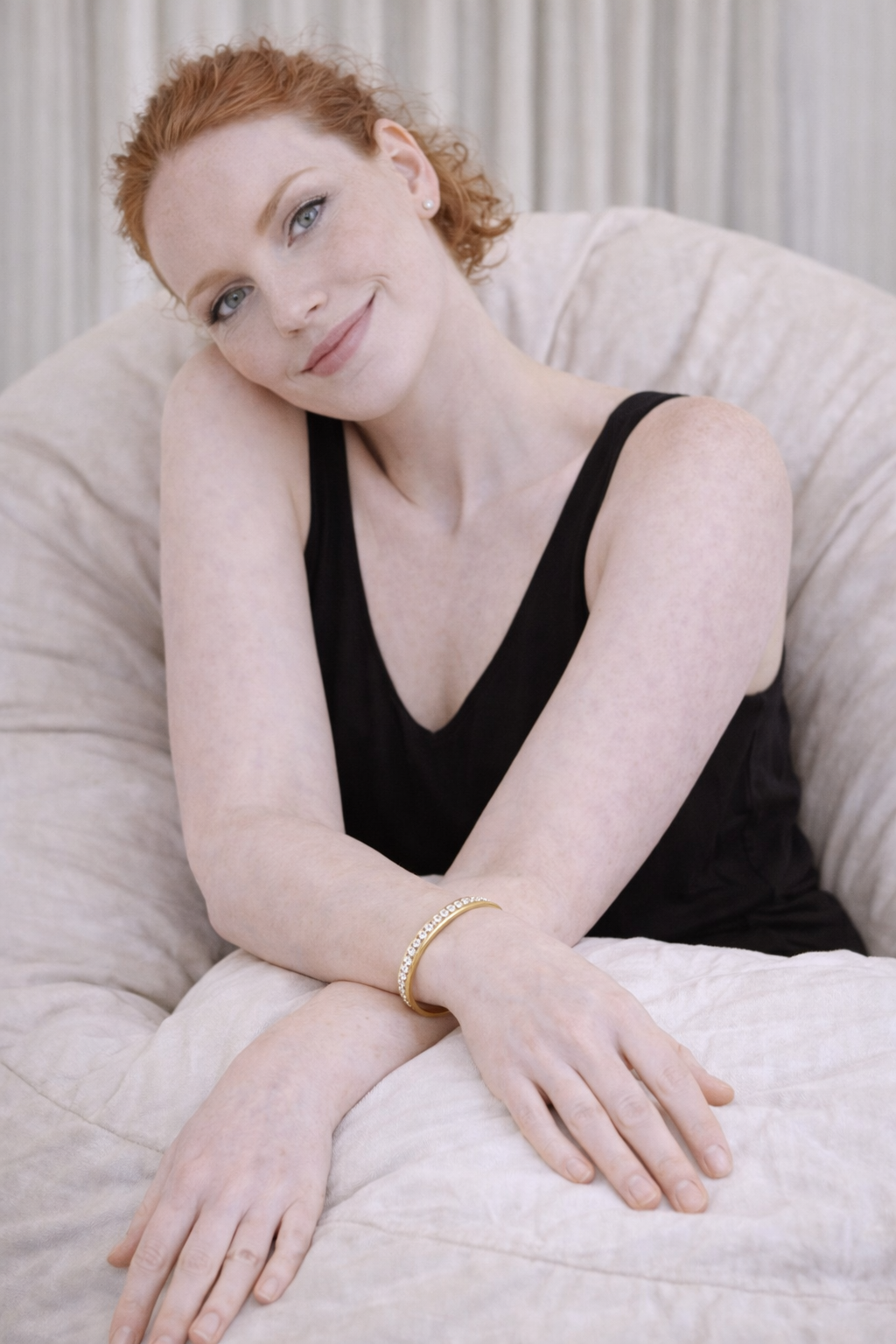 Gold Plated Anti Tarnish Stainless Classic Crystal Steel