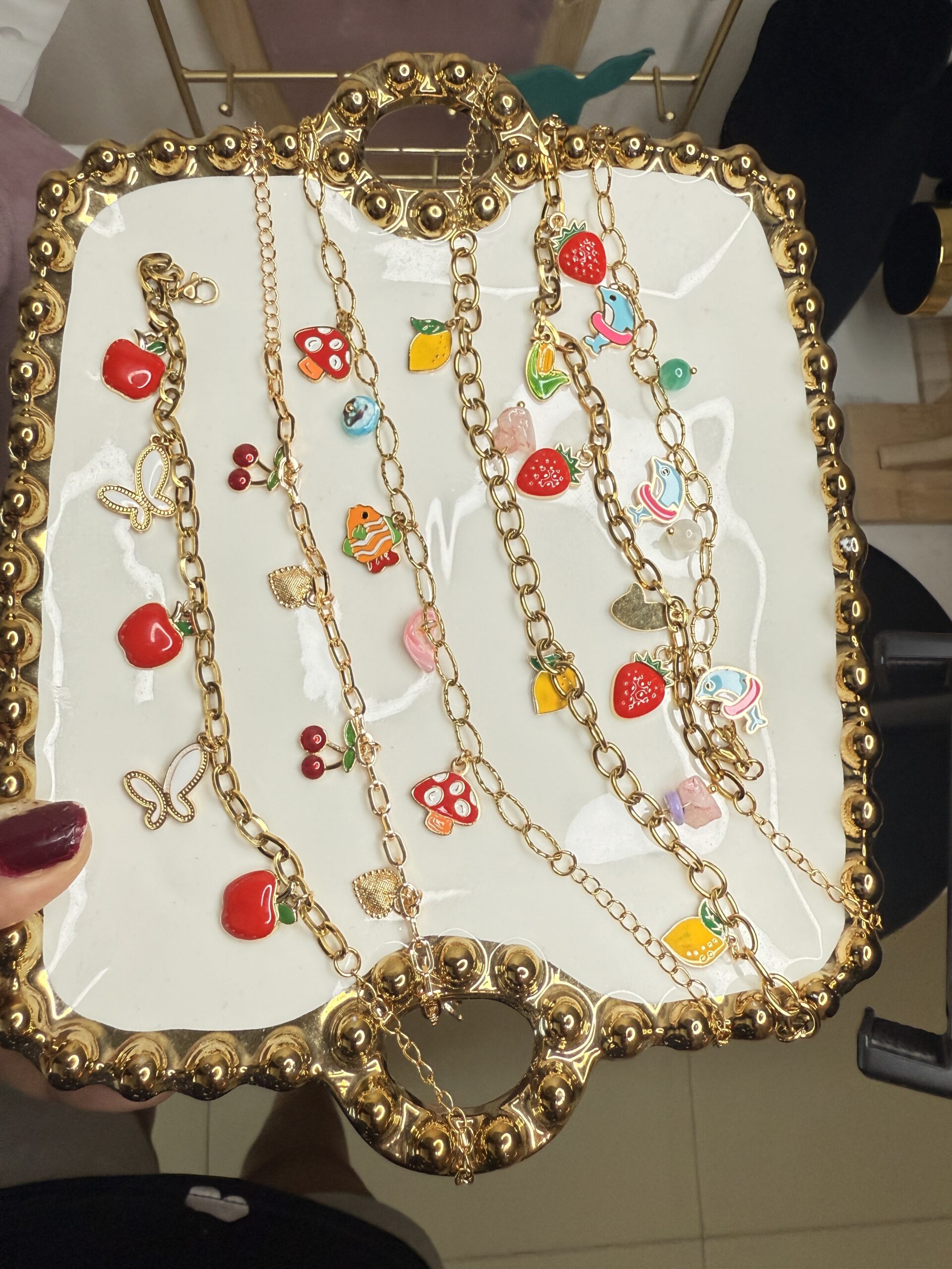 Gold Plated Stainless Steel Anti Tarnish Bracelet